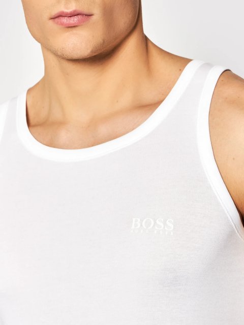 Біла майка BOSS : фото 3 - Invogue