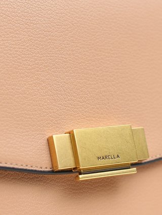 Бежевая сумка MARELLA: фото 6 - Invogue