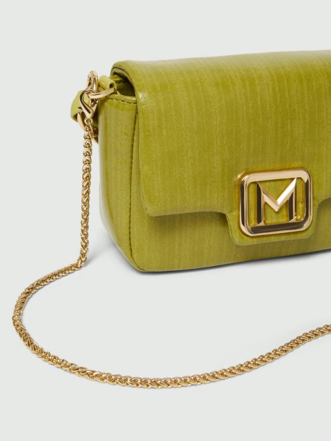 Фисташковая сумка Marella из полиэстера: фото 3 - Invogue