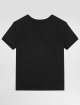 Чорна футболка DOLCE&GABBANA KIDS з бавовни: фото 3 - Invogue