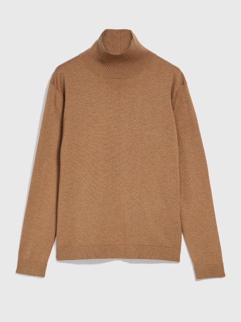 Бежевый свитер WEEKEND MAX MARA: фото - Invogue