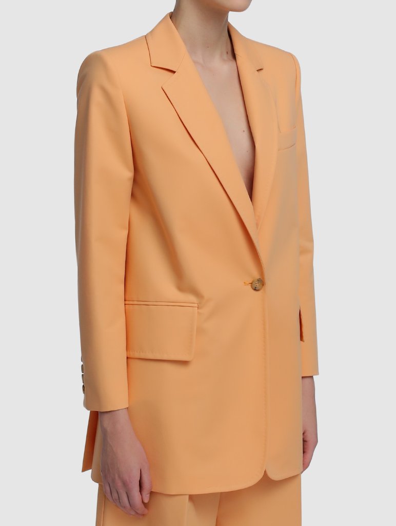Оранжевый пиджак MAX MARA: фото 3 - Invogue
