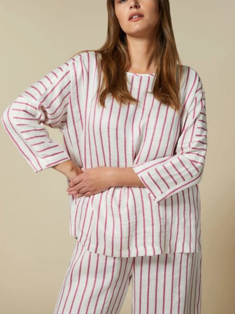 Белая блуза MARINA RINALDI: фото - Invogue