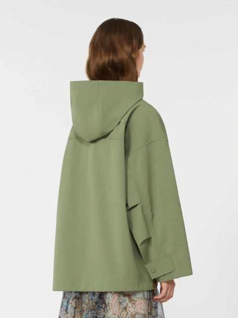 Оливкова вітровка WEEKEND MAX MARA вільного крою: фото 3 - Invogue
