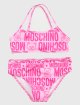 Розовое бикини MOSCHINO KIDS: фото - Invogue