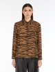 Тигрова сорочка Max Mara шовкова: фото 1 - Invogue