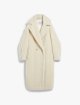 Біле пальто MAX MARA Teddy Bear: фото - Invogue