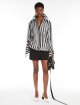 Сорочка Sportmax з попліну та шовкової органзи: фото 1 - Invogue