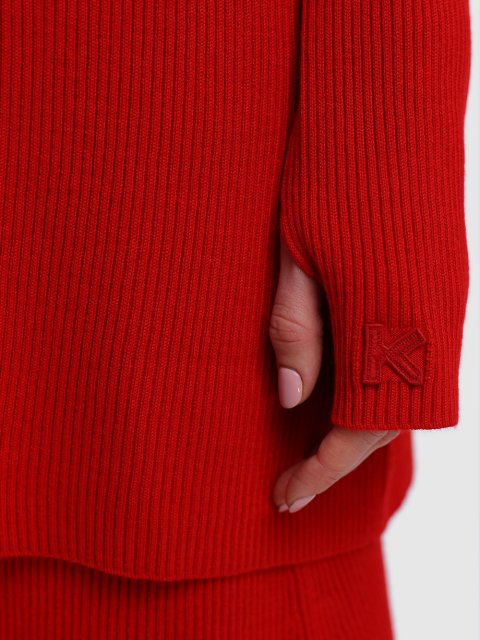 Красный свитер KENZO: фото 5 - Invogue