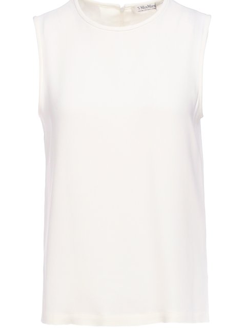 Белый топ MAX MARA: фото - Invogue