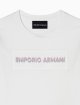 Футболка з джерсі з логотипом попереду Emporio Armani Kids: фото 1 - Invogue