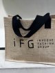 сумка-шопер ifg с логотипом Благодійність IFG: фото 1 - Invogue