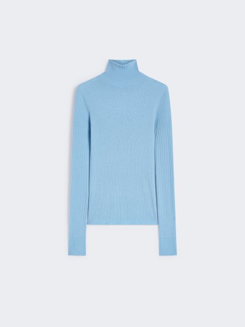 Блакитний гольф SPORTMAX з вовни: фото - Invogue