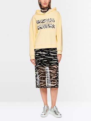 Желтое худи Marc Cain из органического хлопка: фото 1 - Invogue