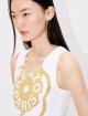 Белая майка Kenzo из эластичного хлопка: фото 4 - Invogue
