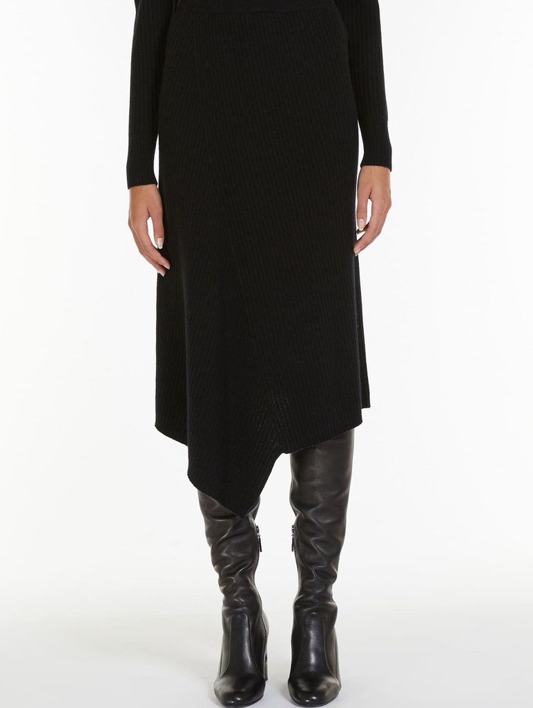 Чёрная юбка MAX MARA: фото 1 - Invogue