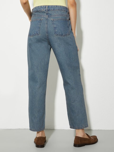 Сині джинси MAX&CO з бавовняного деніму: фото 3 - Invogue