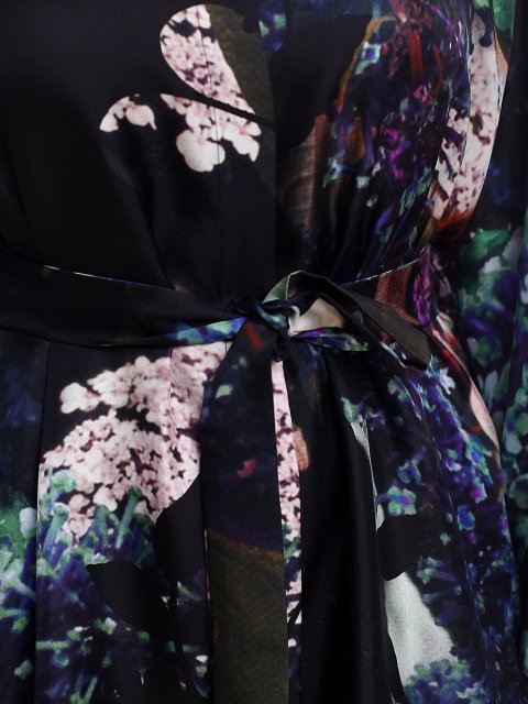 Синее платье MARINA RINALDI: фото 7 - Invogue