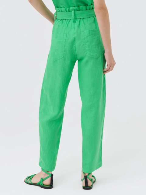 Зелёные брюки MARELLA: фото 2 - Invogue