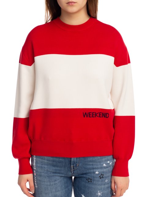 Червоний светр WEEKEND MAX MARA : фото 5 - Invogue