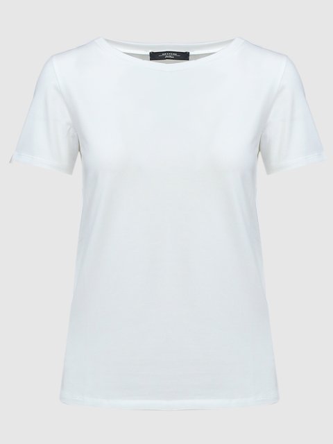 Белая футболка WEEKEND MAX MARA: фото - Invogue