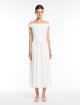 Біла сукня  Weekend Max Mara з бавовняного попліну: фото 3 - Invogue