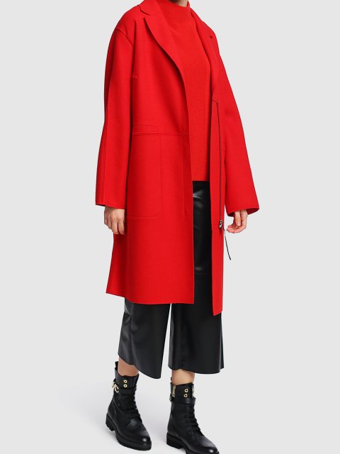 Красное пальто MARC CAIN: фото 1 - Invogue
