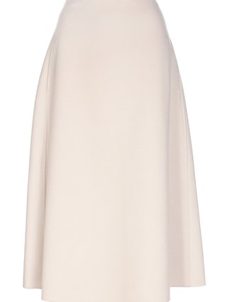 Серая юбка MAX MARA: фото 2 - Invogue