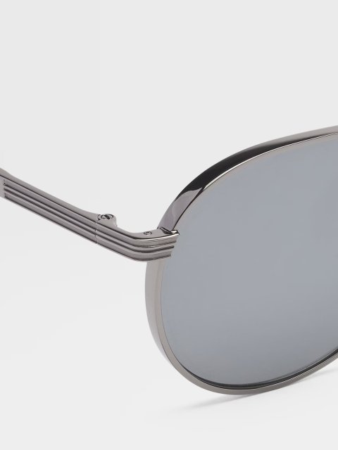 Срібні окуляри ZEGNA : фото 3 - Invogue