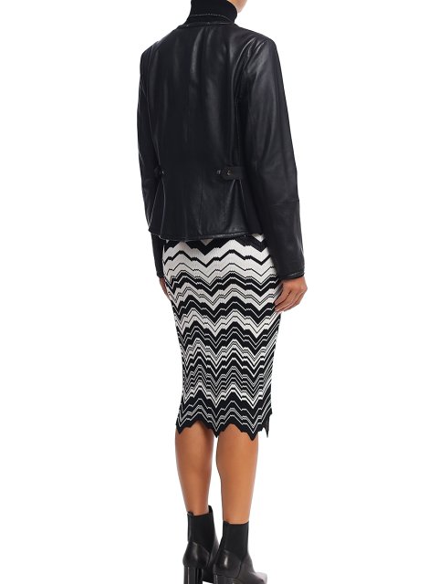 Чорна куртка MARC CAIN : фото 4 - Invogue