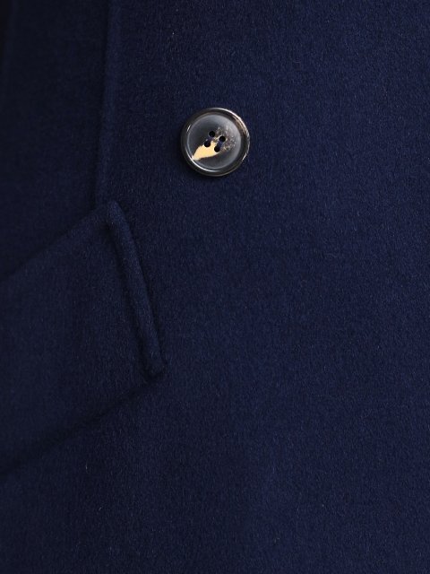 Синее  пальто WEEKEND MAX MARA: фото 7 - Invogue