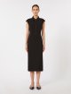 Чорна сукня MAX MARA з каді: фото 2 - Invogue