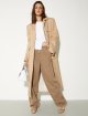 Белый топ с цветочной вышивкой Max&Co из хлопка: фото 1 - Invogue
