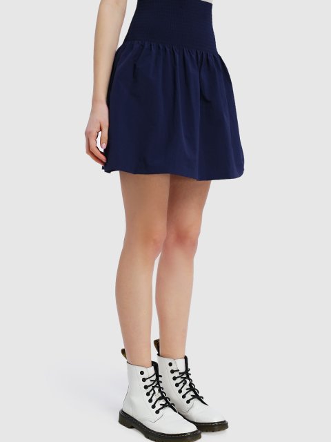 Тёмно-синяя юбка KENZO: фото 3 - Invogue