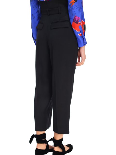 Чёрные брюки MAX MARA: фото 6 - Invogue