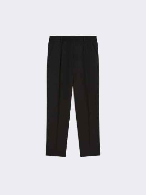 Чорні брюки WEEKEND MAX MARA з вовни: фото - Invogue
