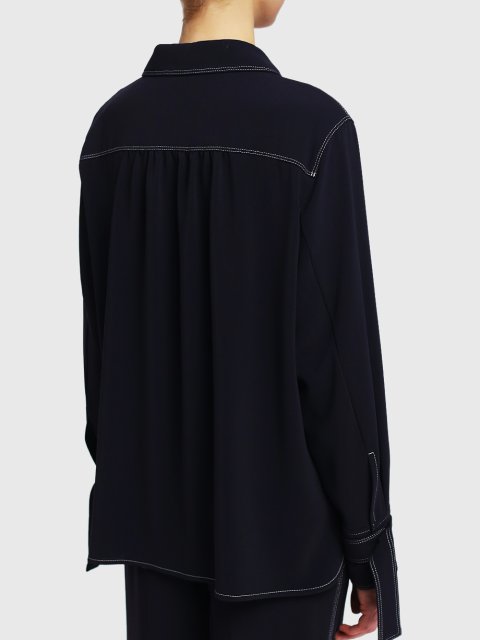 Синя куртка MARC CAIN : фото 4 - Invogue