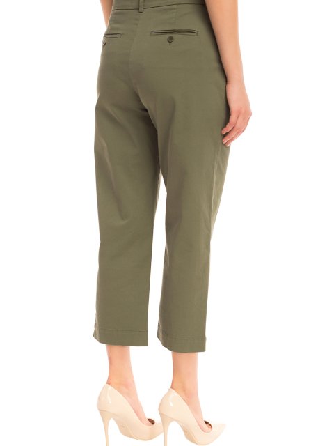 Зелені брюки WEEKEND MAX MARA : фото 6 - Invogue