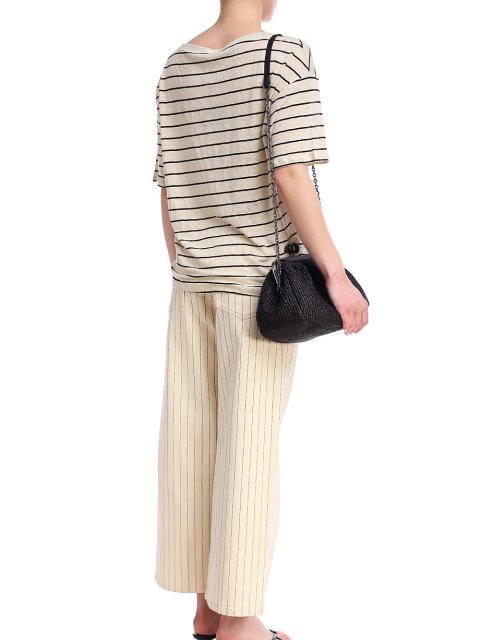 Бежевые брюки WEEKEND MAX MARA: фото 2 - Invogue