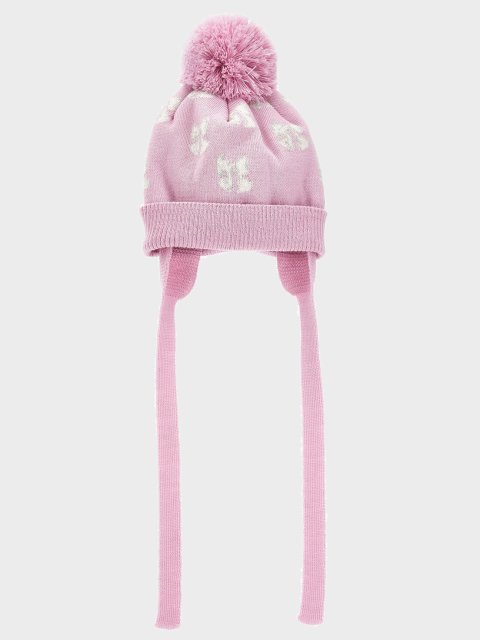 Рожева шапка MONNALISA : фото 2 - Invogue