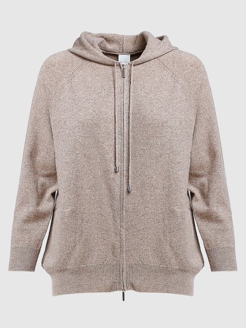 Бежевый кардиган MAX MARA: фото - Invogue