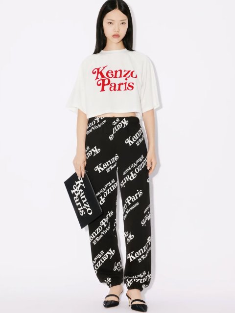 Черные спортивные брюки KENZO унисекс: фото 6 - Invogue