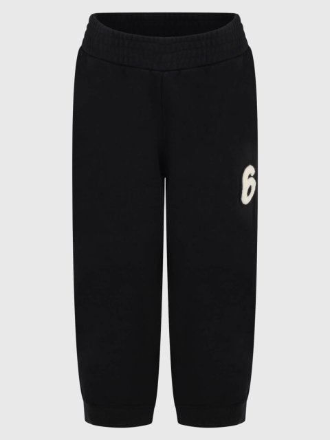 Чорні брюки спорт MM6 MAISON MARGIELA KIDS : фото - Invogue