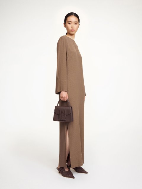 Коричнева сукня BY MALENE BIRGER з віскози: фото 1 - Invogue
