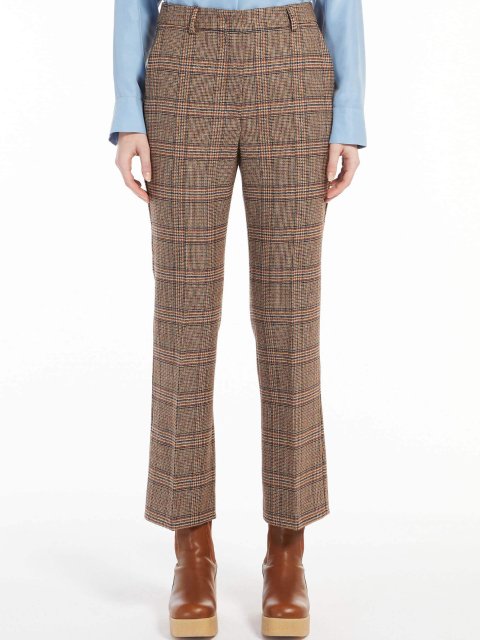 Коричневі брюки WEEKEND MAX MARA : фото 1 - Invogue