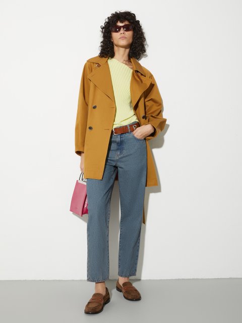 Сині джинси MAX&CO з бавовняного деніму: фото 1 - Invogue