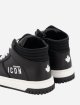 Чорні кеди DSQUARED KID з логотипом: фото 3 - Invogue