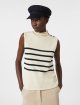 Молочний жилет WEEKEND MAX MARA з бавовняної пряжі: фото 4 - Invogue