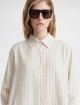 Рубашка цвета экрю TOTEME в полоску: фото 4 - Invogue