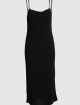 Чёрное платье HELMUT LANG: фото - Invogue